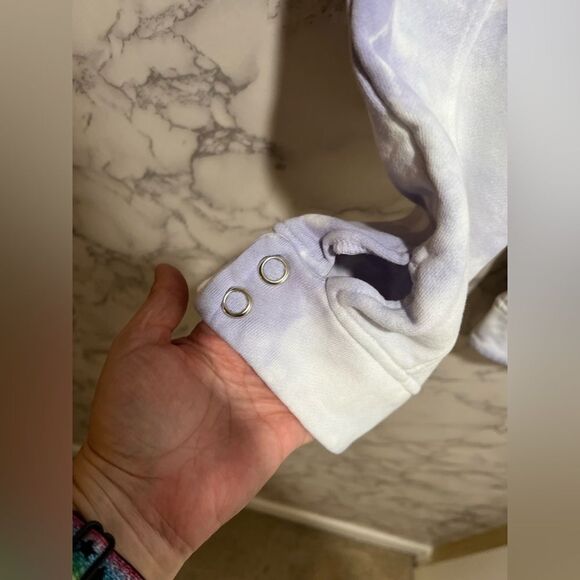 JONATHAN SIMKHAI Rikki Sweatpant In Blue - Sky Tie Dye - Picture 9 of 13